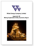Cover - Mining Exploration Entity Quarterly Report - Sep 2009